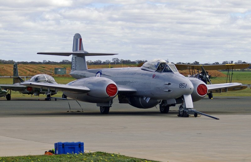 Gloster Meteor самолёты Великобритании