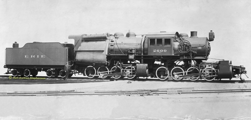 Паровоз Triplex MTH Erie 2-8-8-8-2