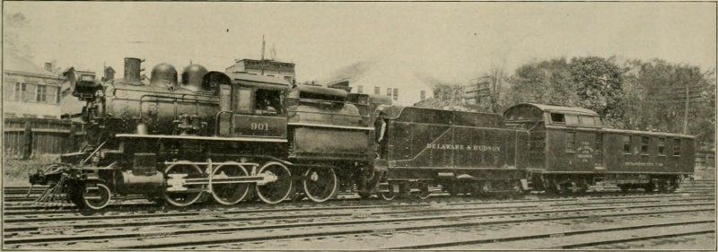 Locomotive engine and tender on the Dunaberg and Witepsk Railway
