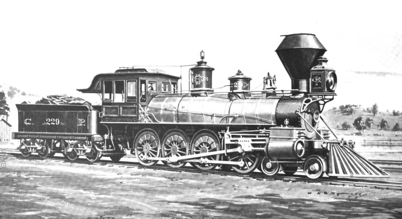 Паровоз Русак 1889