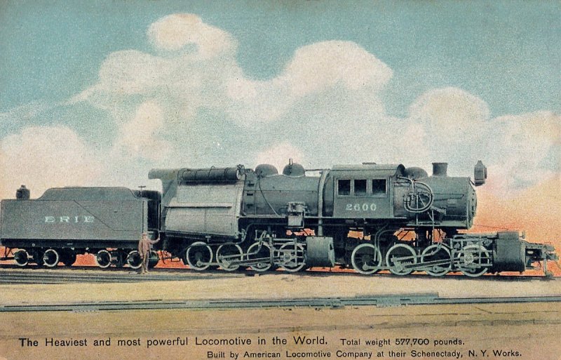 Паровоз Erie