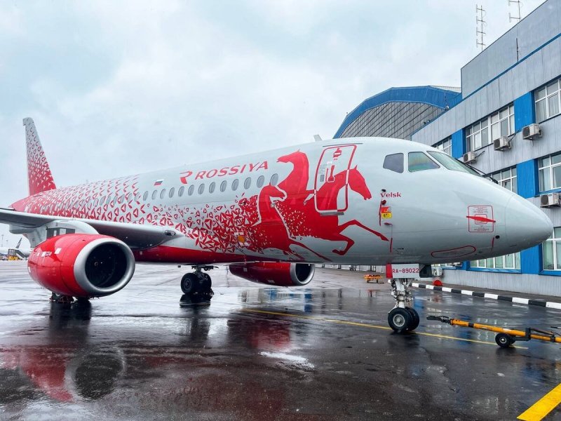 SSJ-100» авиакомпании «Аэрофлот