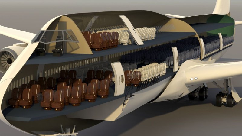 Фюзеляж Боинга 747