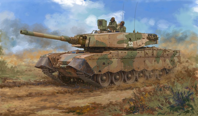 Танк olifant MK 1b