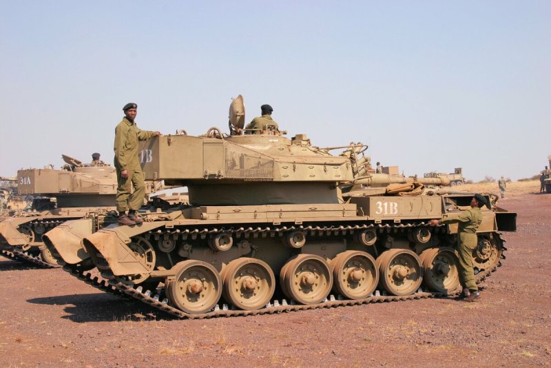 Танк South African olifant mk1b MBT