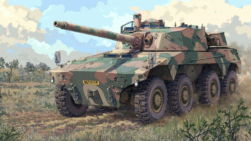 Бронеавтомобиль "Rooikat"