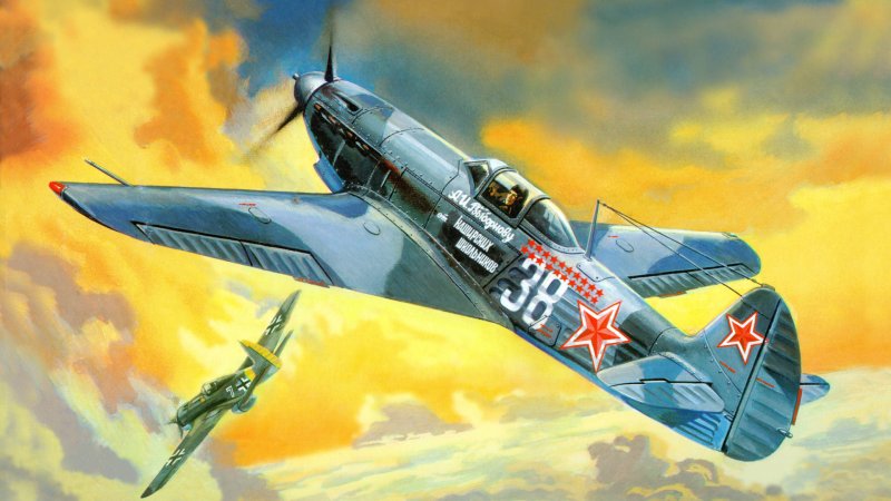 Як-9 в бою