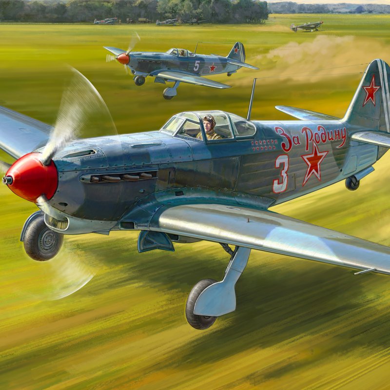 Як-9 истребитель
