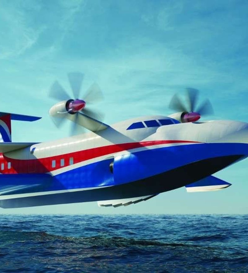Экраноплан а-050 «Чайка»