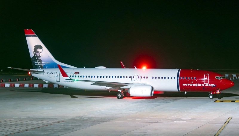 Самолеты авиакомпании Норвегия Airlines