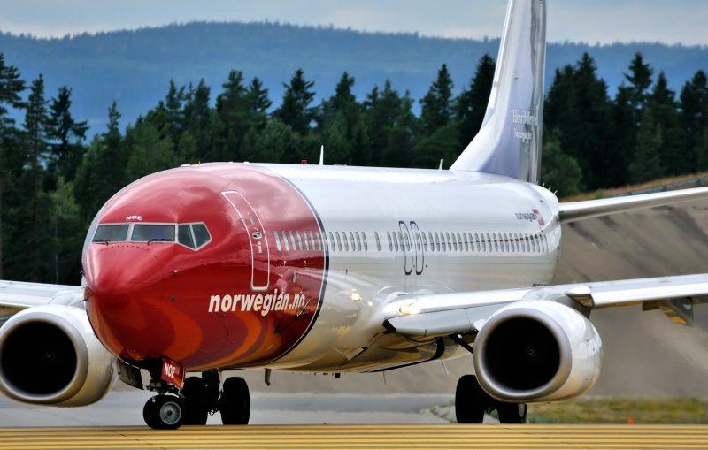 Самолеты авиакомпании Норвегия Airlines
