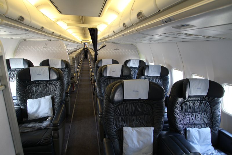 Боинг 737 Норд Винд салон