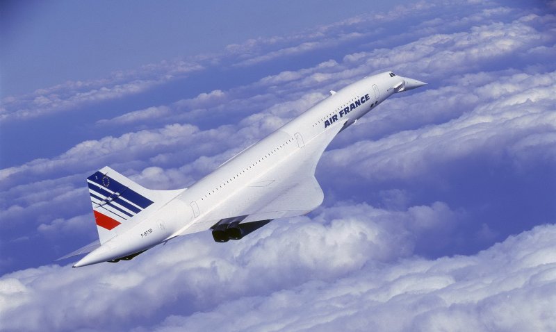 Самолет Конкорд Air France