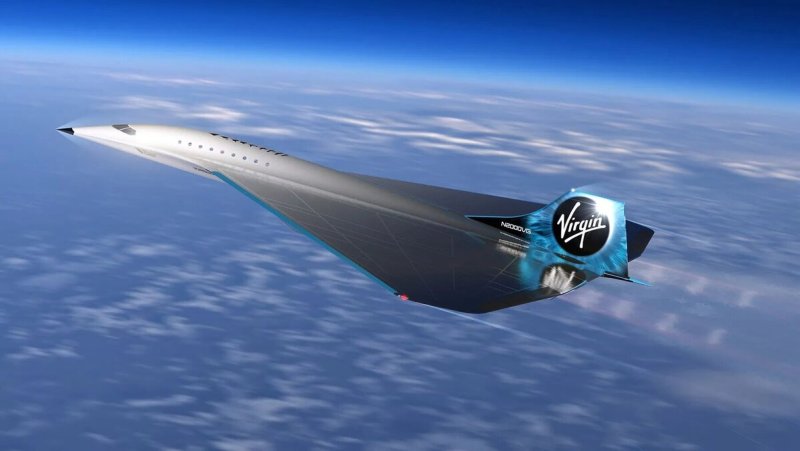 Virgin Galactic самолет