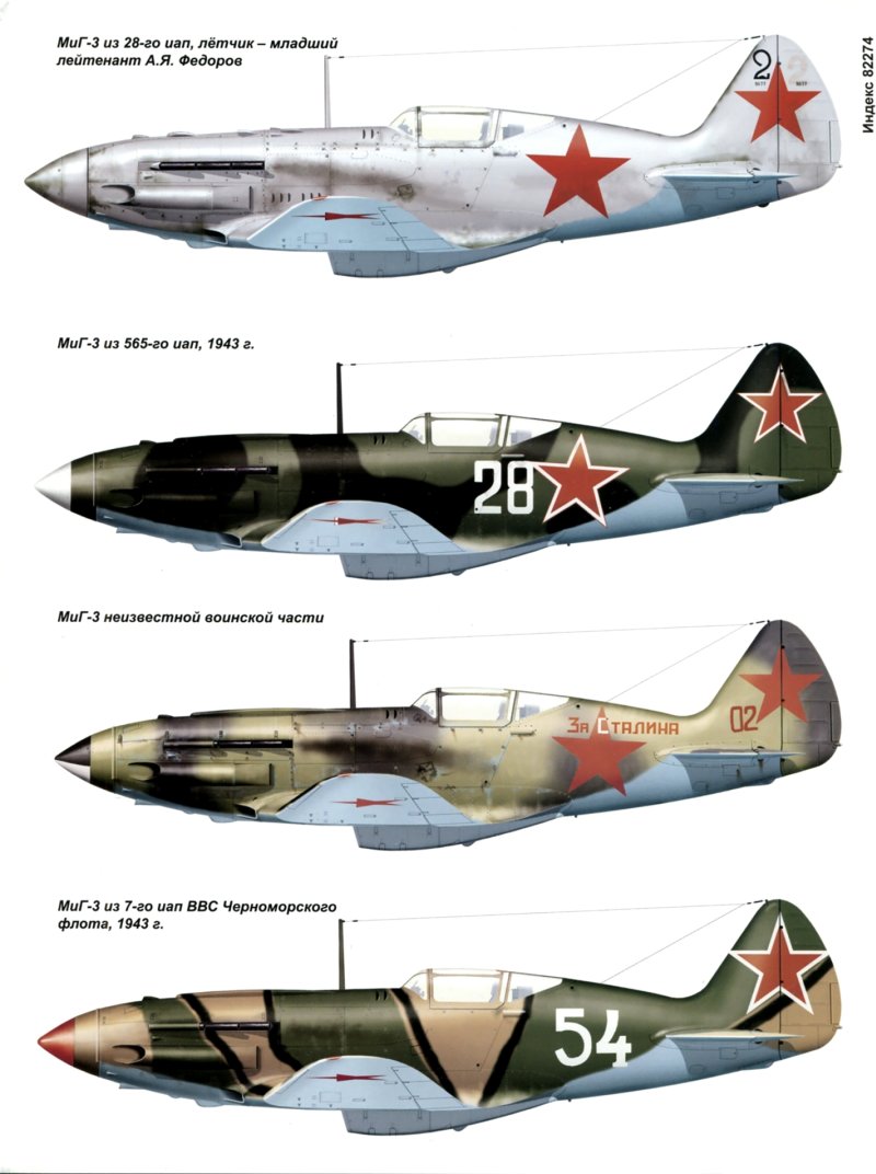 Миг-3 истребитель