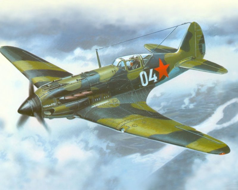 Ark models 48012 Mikoyan-Gurevich mig-3