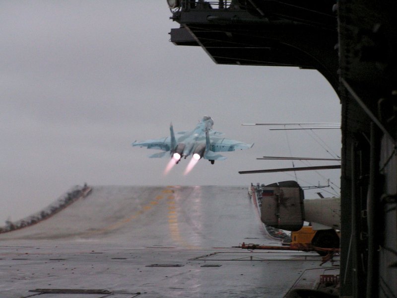 Су-33 авианосец