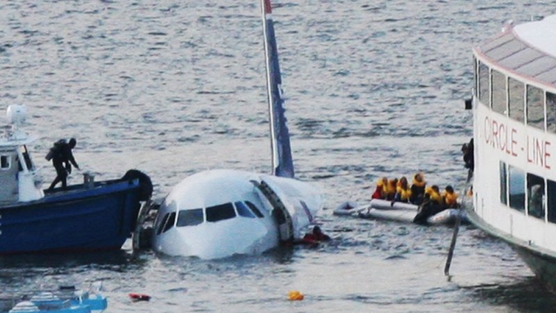 Аварийная посадка a320 на Гудзон