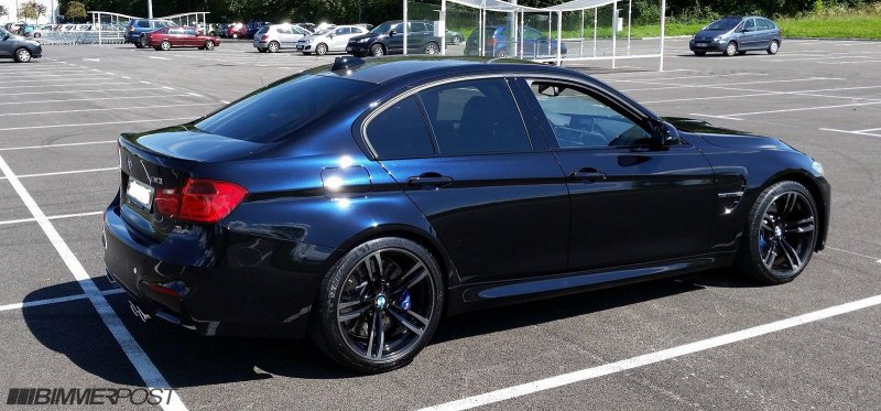BMW m3 f80 Black