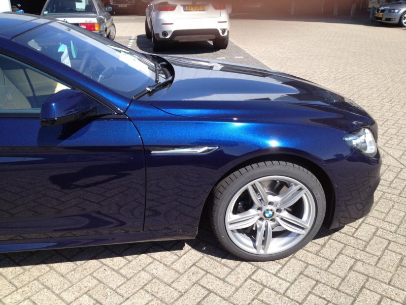 Tanzanite Blue BMW
