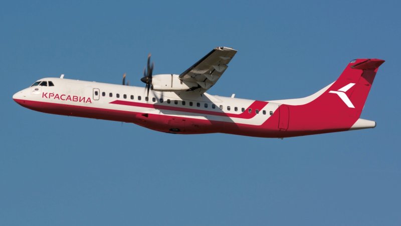ATR 72 самолет КРАСАВИА