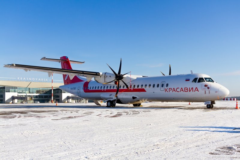 ATR 72 самолет КРАСАВИА