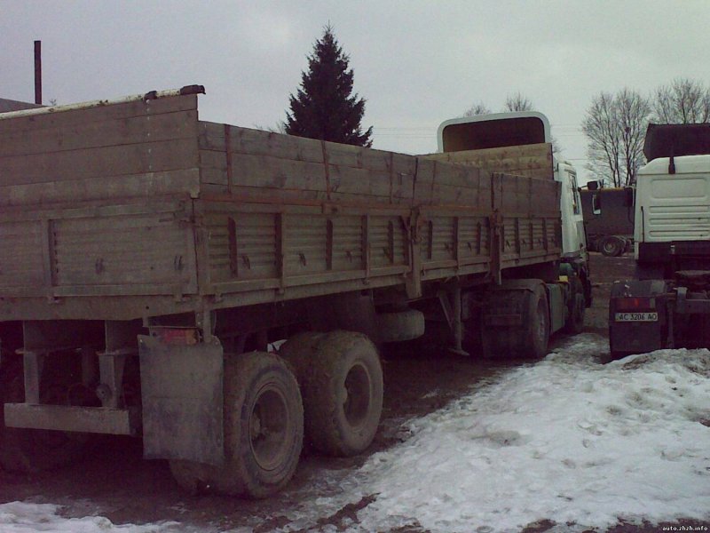 Полуприцеп бортовой ОДАЗ
