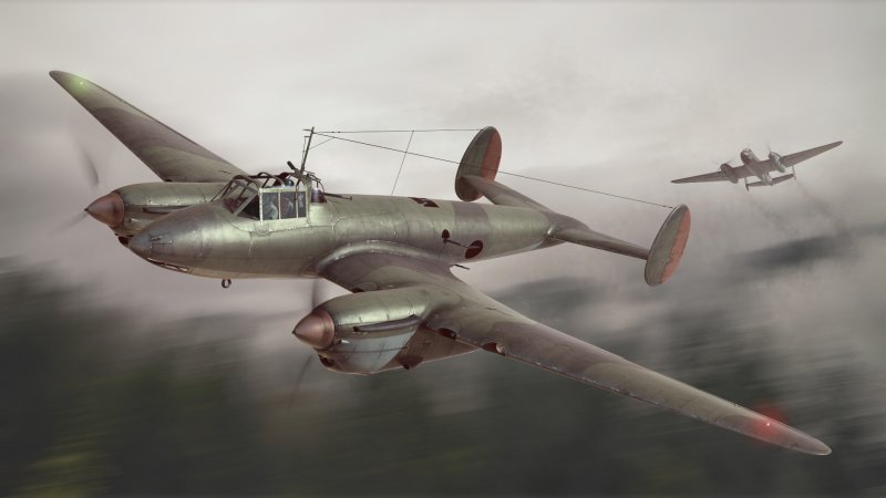 Пикирующий бомбардировщик пе-2
