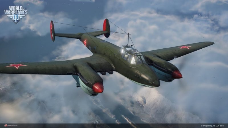 Советский бомбардировщик пе-2