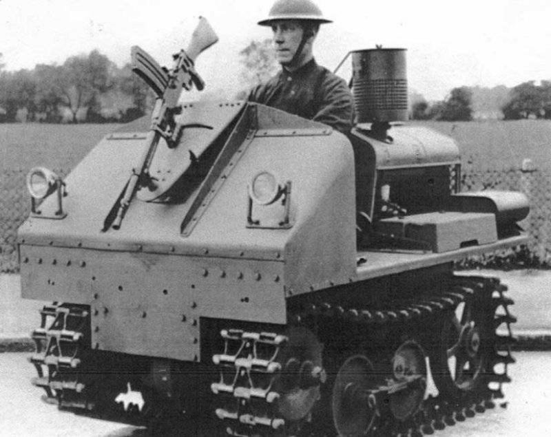 Тягач Vickers-Carden-Loyd Utility tractor.