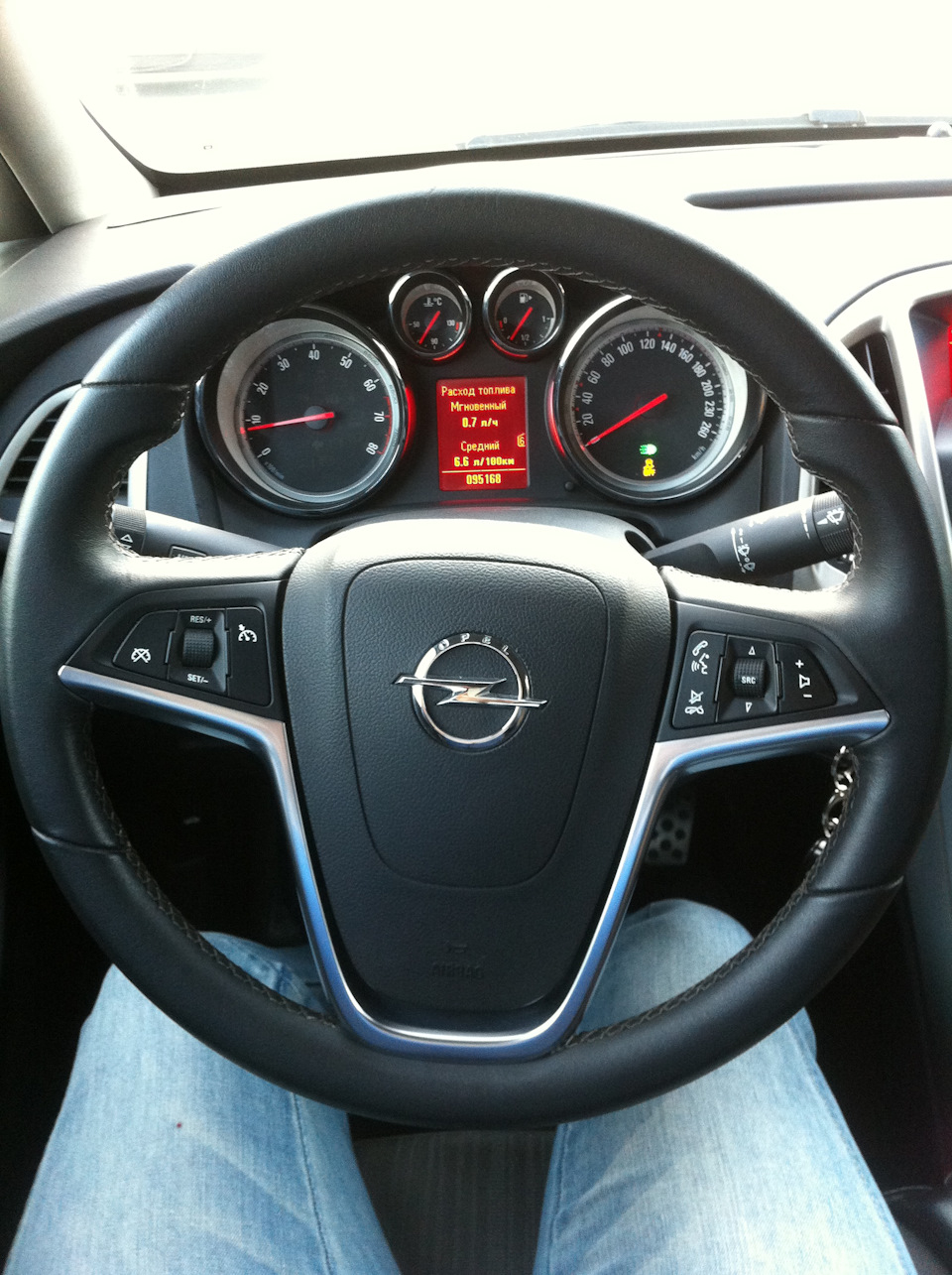 Руль Opel Astra 2012