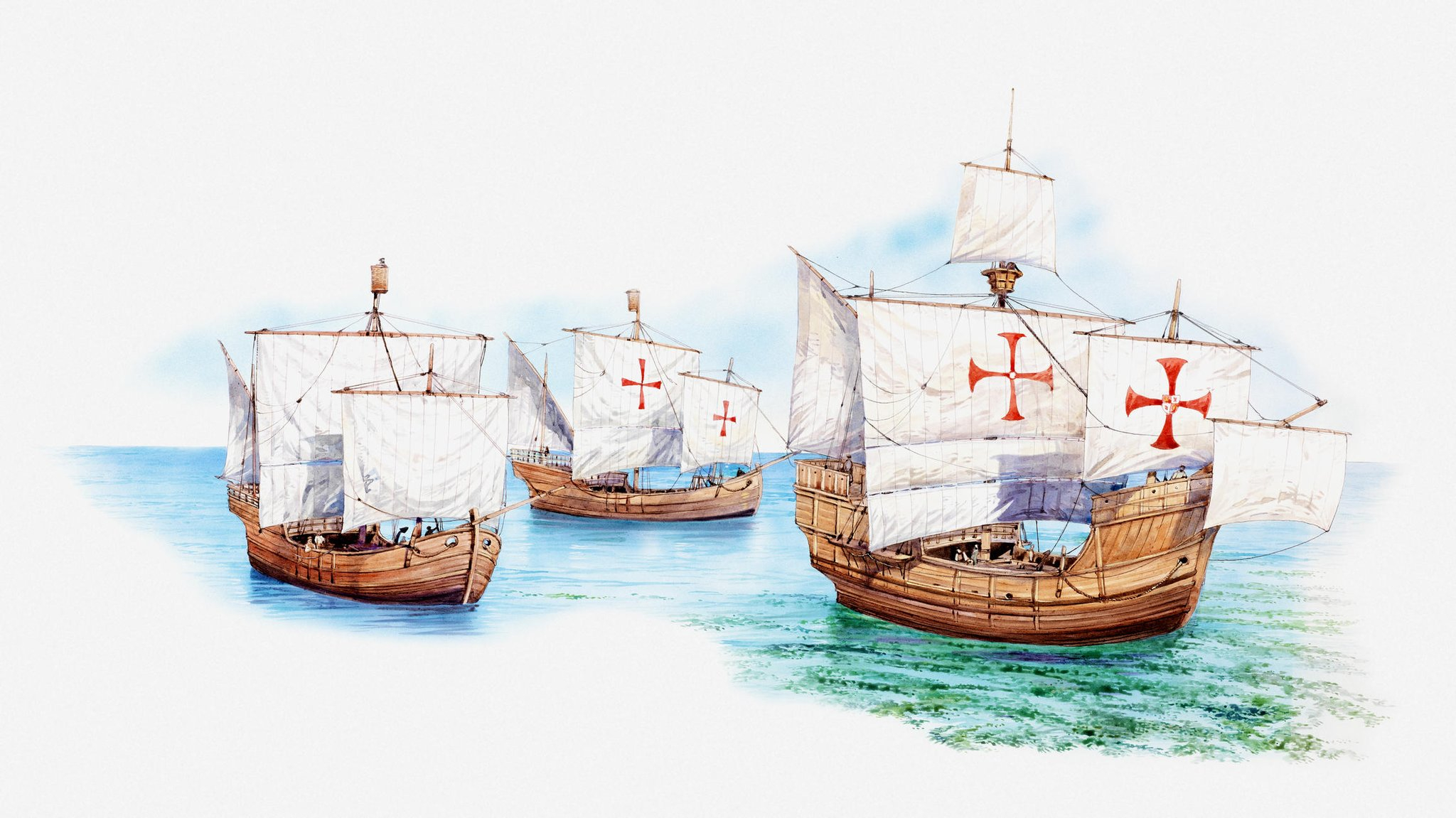 Судно экспедиции колумба. Корабль Пинта Христофора Колумба.