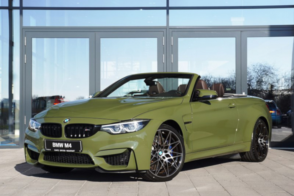 BMW m4 Urban Green