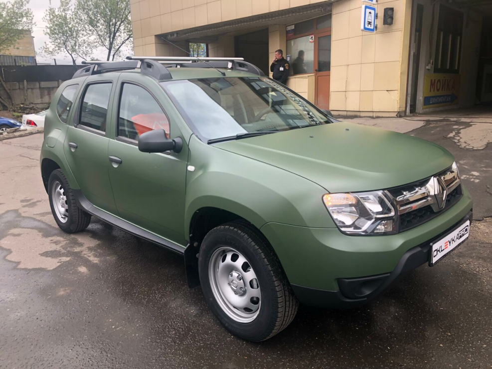 Renault Duster 2019 зеленый