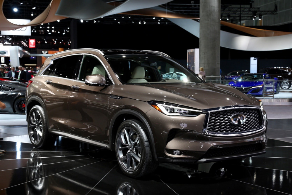 Infiniti qx50 2020 белый