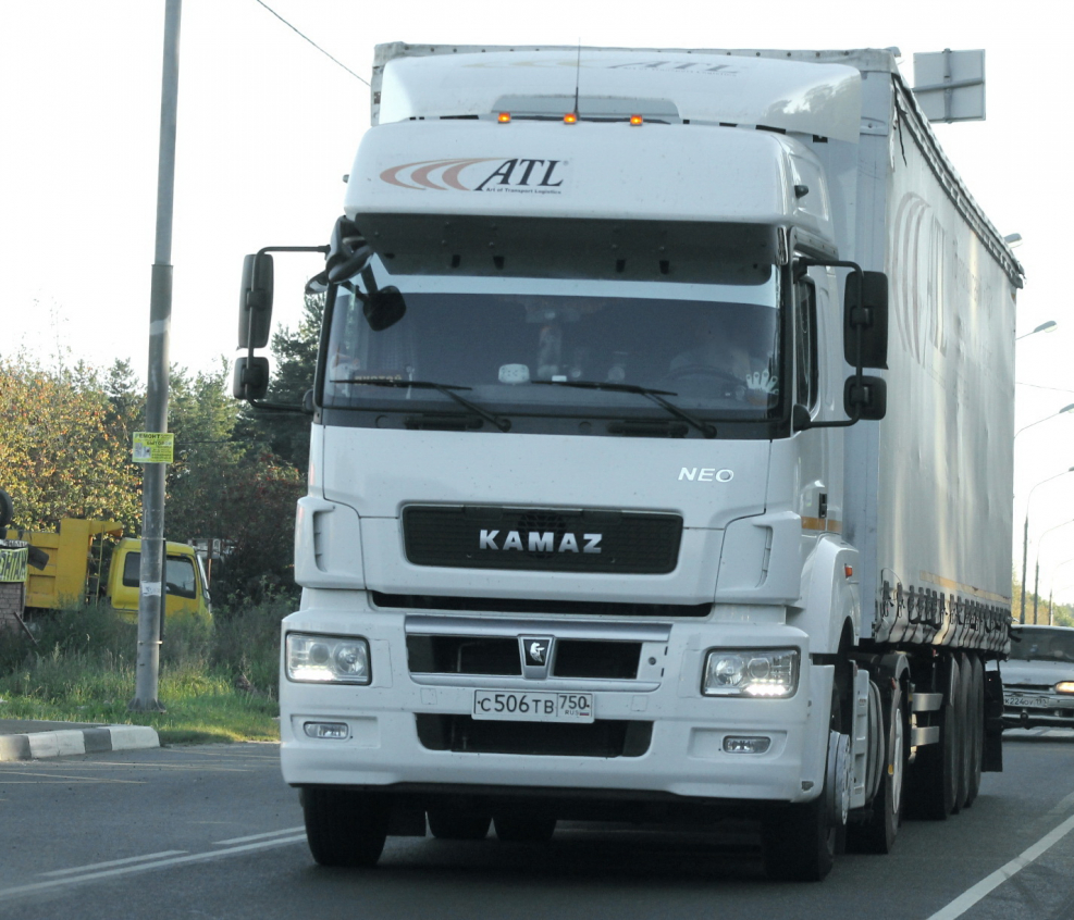 В 571 ое 750, КАМАЗ 5490.