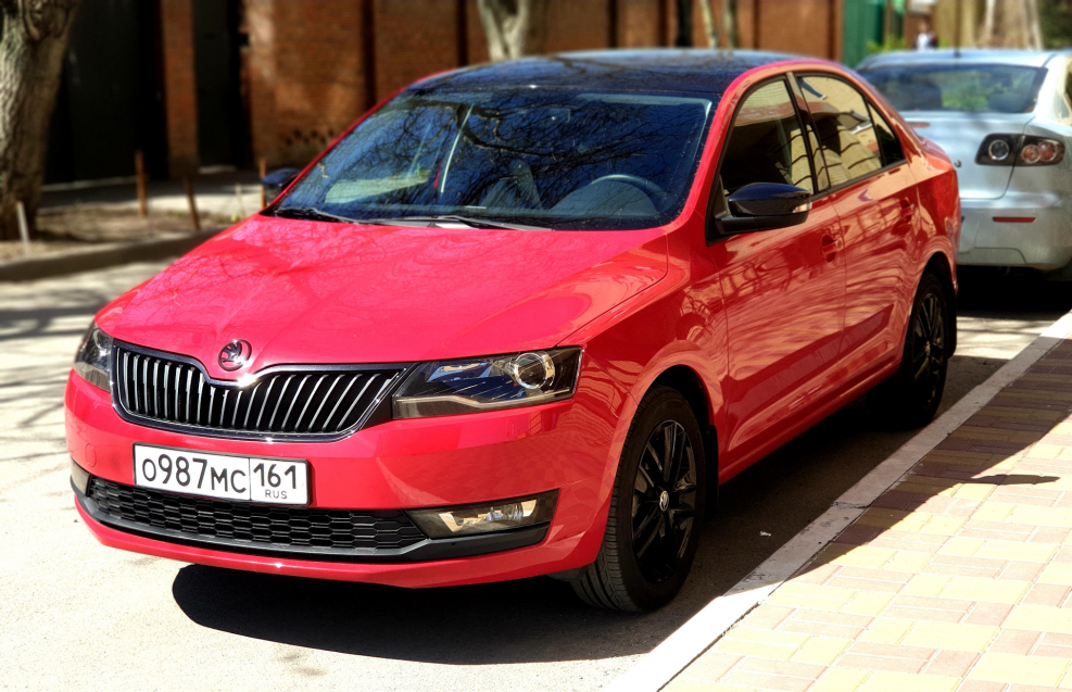 Skoda Rapid Black Edition 2018