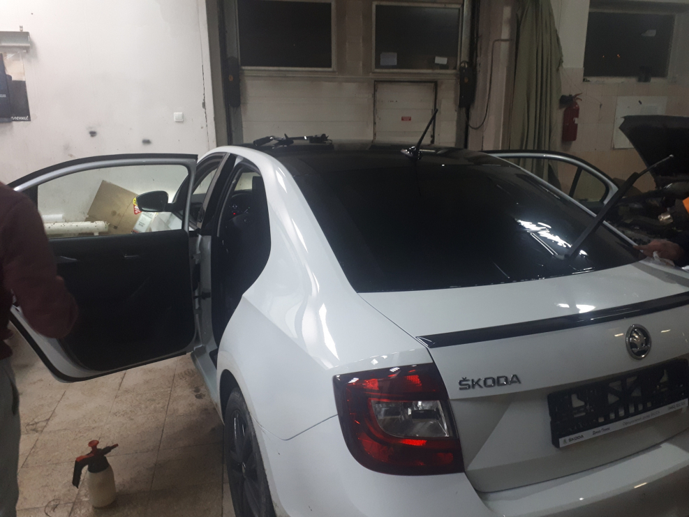 Skoda Rapid европодвеска
