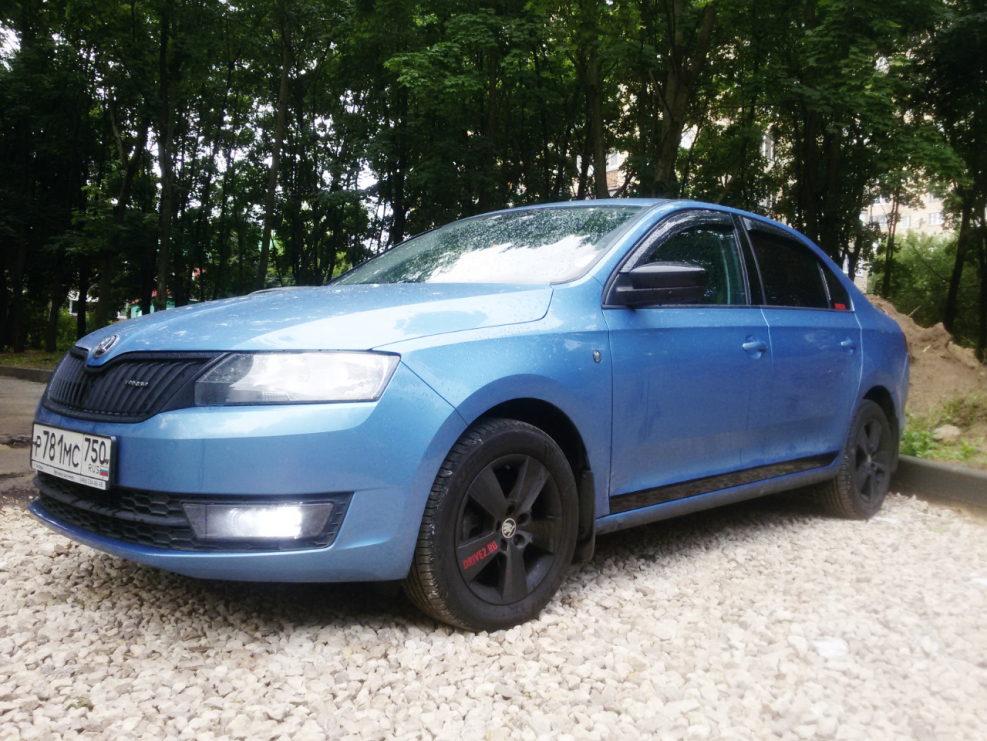 Skoda Rapid с тонером