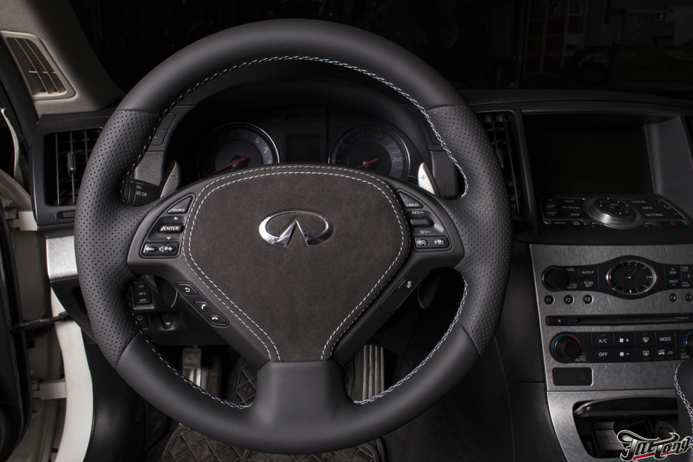 Перетяжка руля Infiniti qx70
