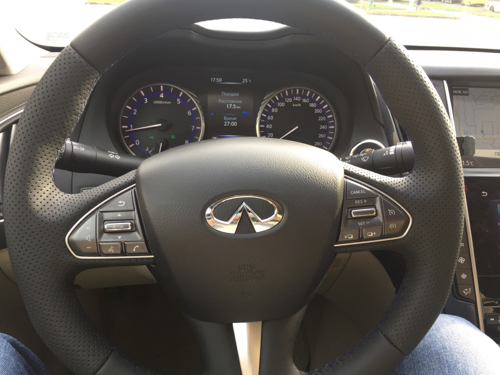 Руль Infiniti q50 Рестайлинг