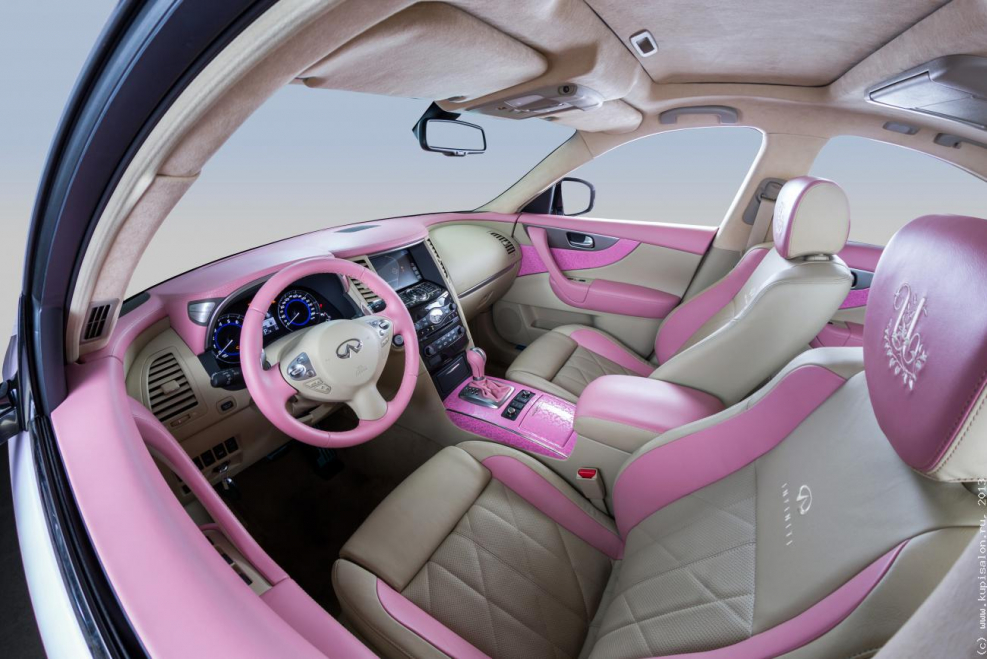 Рояльный лак салон Infiniti g25