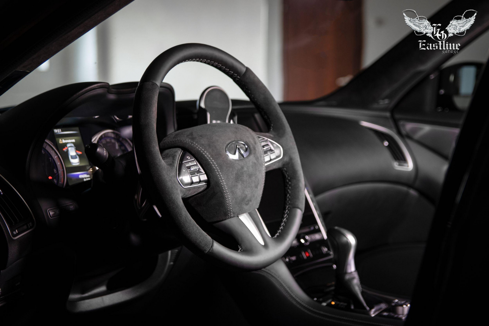 Перетяжка руля Infiniti q50
