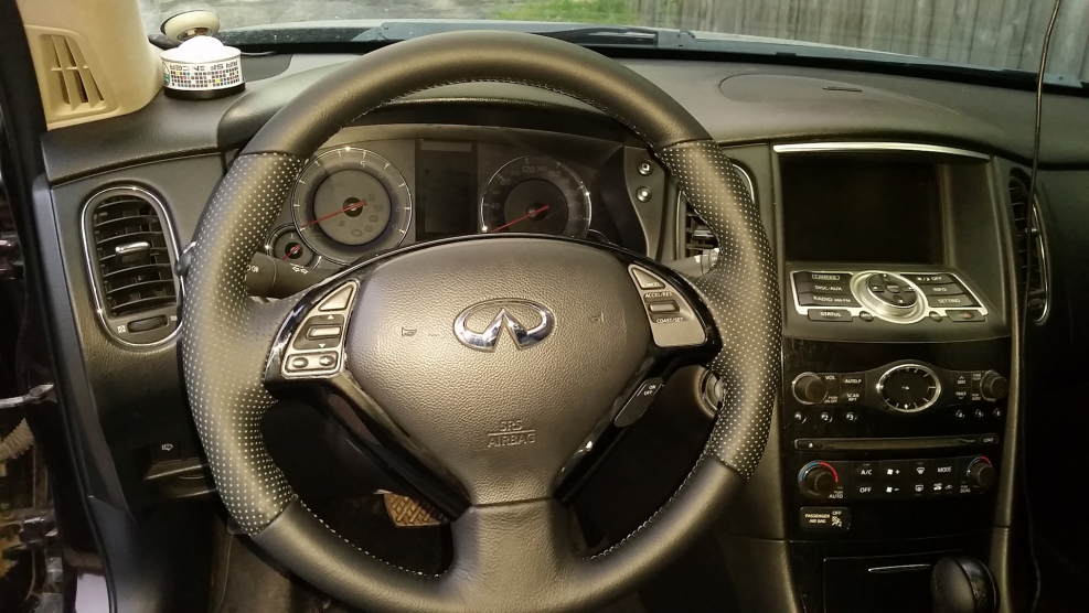 Перешив руля Infiniti ex