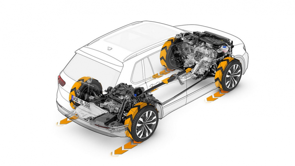 Трансмиссия VW Tiguan 4motion 08-15