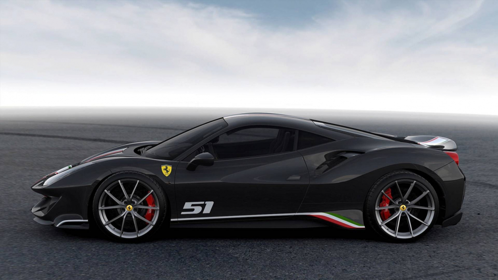 Феррари 488 Black