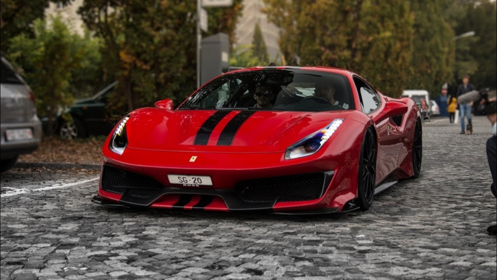 Машина Ferrari 488 pista