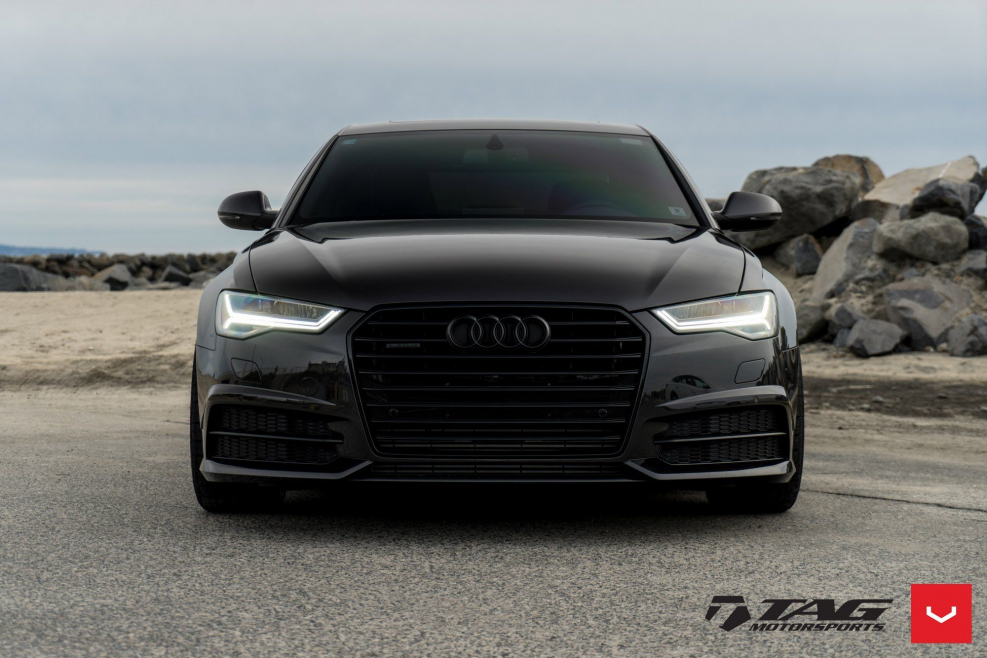 Audi a6 2017 черная