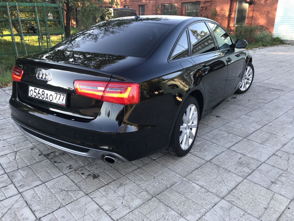 Audi a6 2012 Black