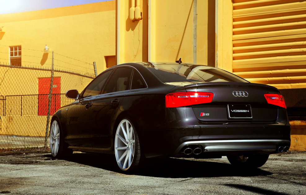 Audi a6 c7 черная
